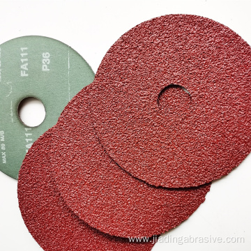 100mm resin Grinding Fiber Disc For Abrasive tools